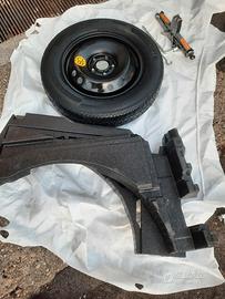 ruotino di scorta 145 90 16 nissan qashqai 