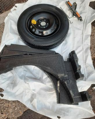 ruotino di scorta 145 90 16 nissan qashqai 