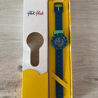 Orologio swatch flik flak dark blue