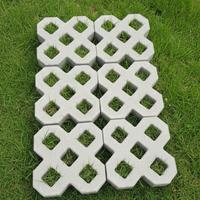 Grigliato drenante in cemento