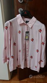 Camicia donna rosa
