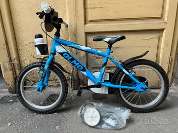 Bicicletta olmo 12 pollici bambino con rotelle