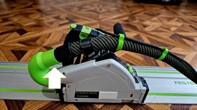 Adattatore a gomito  per sega  Festool