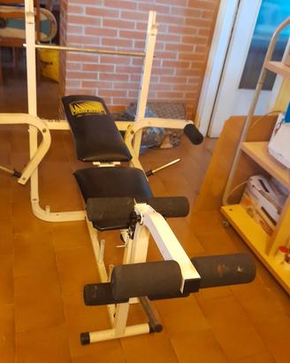 panca pesi multifunzione