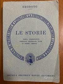 Erodoto Le Storie Società editrice Dante Alighieri