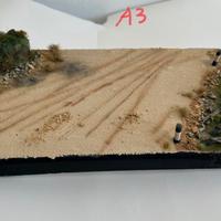 Diorama 1/35 base 16x29 per mezzi militari tamiya
