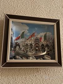 Coppia Quadri Vintage 3D (Anni '70/'80)