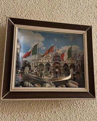 Coppia Quadri Vintage 3D (Anni '70/'80)