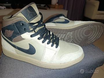 Air Jordan 1 MID - 41 -khaki/black/baroque brown  
