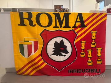Bandiera calcio Roma old