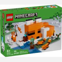 Lego 21178 il capanno della volpe Minecraft 