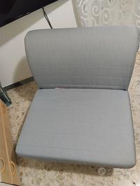 Poltrona letto
Poltrona letto, Knisa grigio chiaro
