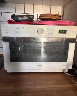 Forno a micronde combinato dual crisp whirlpool