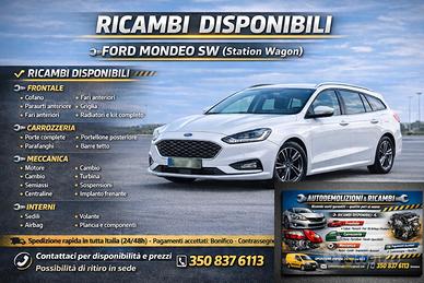 Ricambi Ford Mondeo