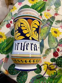 Vaso ceramica Faentina Liverani e spadoni
