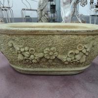 Coppia di vaschette in pietra