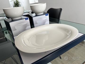 VILLEROY E BOCH 6 BOWL + VASSOIO PORTATA