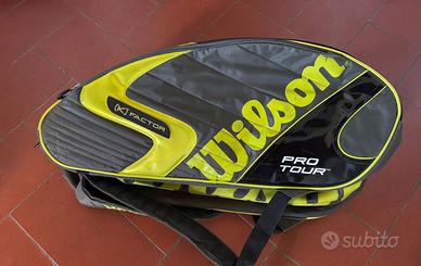 Borsa wilson pro tour 6 pack tennis