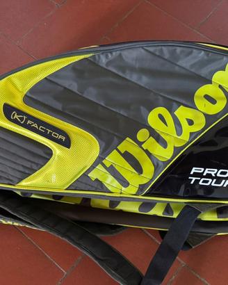Borsa wilson pro tour 6 pack tennis