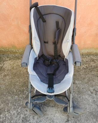 Passeggino Trio Chicco living Smart Blu completo