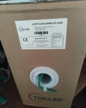 Cavo U/UTP cat 6