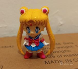 Sailor Moon Figure Chibi 6cm Vintage anni '90  PVC