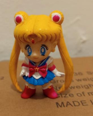 Sailor Moon Figure Chibi 6cm Vintage anni '90  PVC