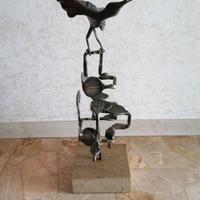 elemento d'arredo in ferro battuto