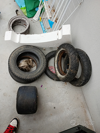 Gomme Ape 50 e gokart