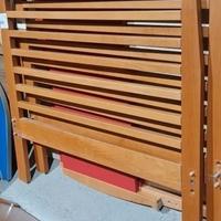Codice: 214604 LETTO SINGOLO IN NOCE STILE MODERN