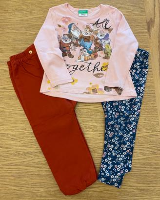 Set cotone bambina 24 mesi