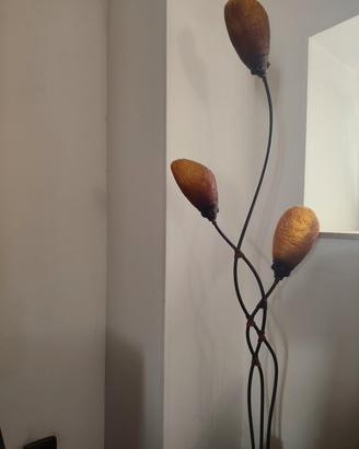 piantana vintage ferro battuto