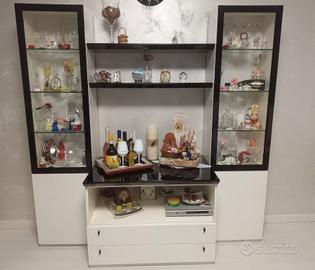 Mobile vetrinetta a colonne 