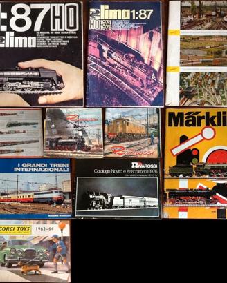 Cataloghi Modellismo Treni-Auto Vintage