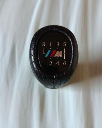 Pomello marce Msport Bmw serie 1/3/5 in pelle