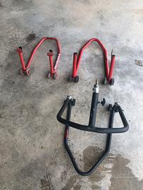 Cavalletto moto pista
