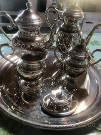 Servizio tè e caffè Silver Style con certificato