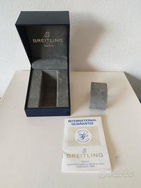 Scatola box orologio Breitling 