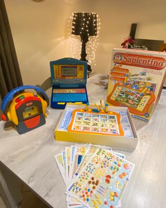 Lotto 3 Giochi Vintage educativi  anni 2000