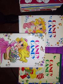 Candy Candy dal 1 al 141 con tre raccoglitori 