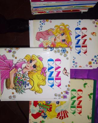 Candy Candy dal 1 al 141 con tre raccoglitori 