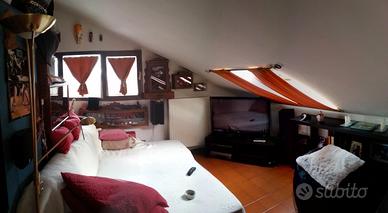 Alloggio mansardato nel verde