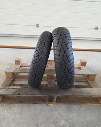 coppia gomme BRIDGESTONE  110 70 17 - 130 80 17