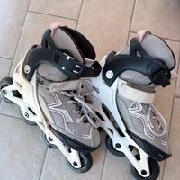 Pattini in linea per pattinaggio taglia 38/39