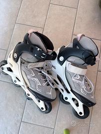 Pattini in linea per pattinaggio taglia 38/39