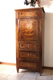 Mobile bar intarsiato