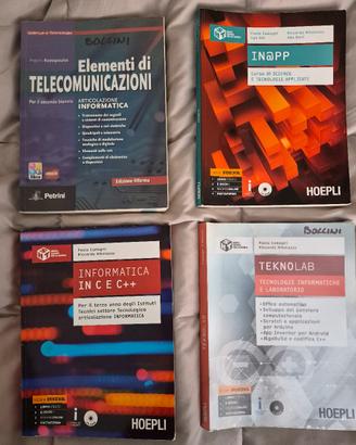 Libri informatica: C, C++, telecomunicazioni