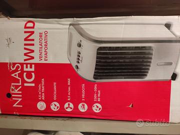 VENTILATORE EVAPORATIVO AD ACQUA E GHIACCIO