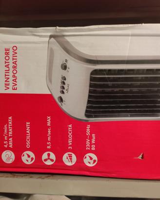 VENTILATORE EVAPORATIVO AD ACQUA E GHIACCIO