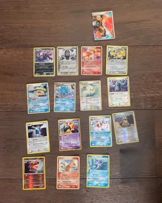 Lotto carte Pokémon HOLO vintage (Lugia, Darkrai,